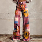 Plus Size Women's Casual Thin Imitation Jeans